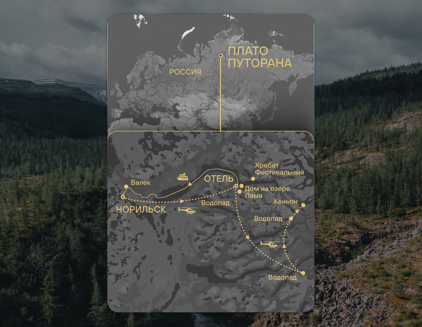 Маршрут экспедиции